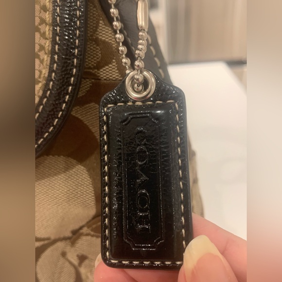 ✨New Y2K Coach Brown and Black Signature Patchwork Soho Shoulder Bag ✨ - Picture 16 of 17